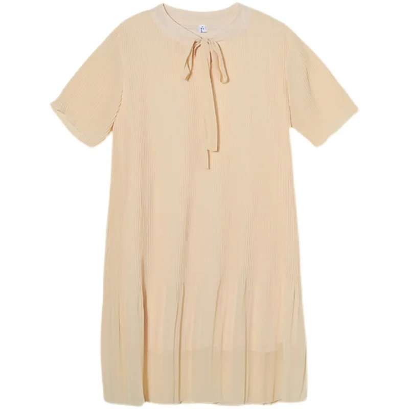 Летнее Модное шифоновое платье для беременных женщин 2022 с коротким рукавом и