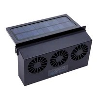 6th generation car ventilation usb exhaust fan cooler solar powered auto air vent ventilator dual mode power supply