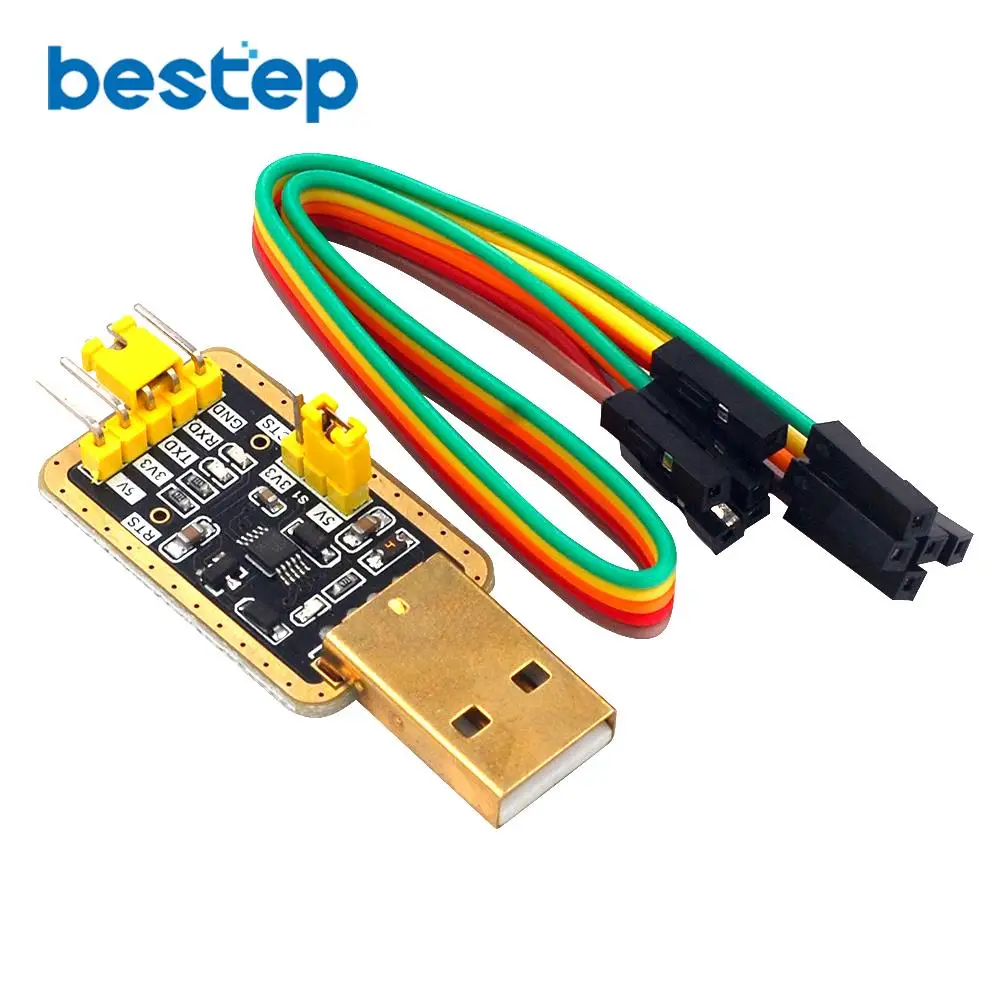 CH340E от USB к TTL модулю для последовательного порта в девяти обновлённой щеточной