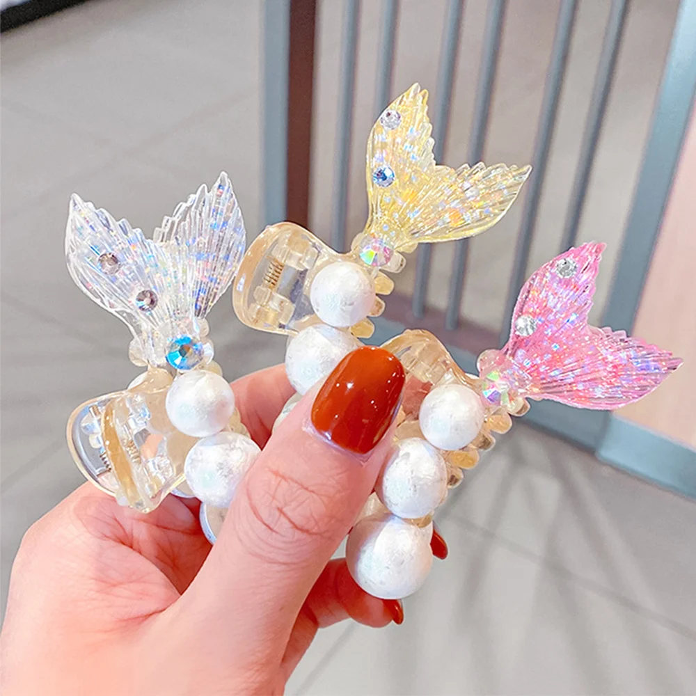 

New Women Elegant Acrylic Pearls Hair Claws Geometric Barrettes Sweet Hair Clips Headband Hairpin Fashion Hair AccessoriesWEA009