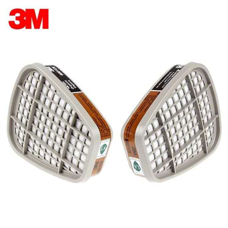 3M 6001CN фильтр картридж респиратор органический газ Защитный спрей краска стирол пар для серии 6000/7000 противогаз
