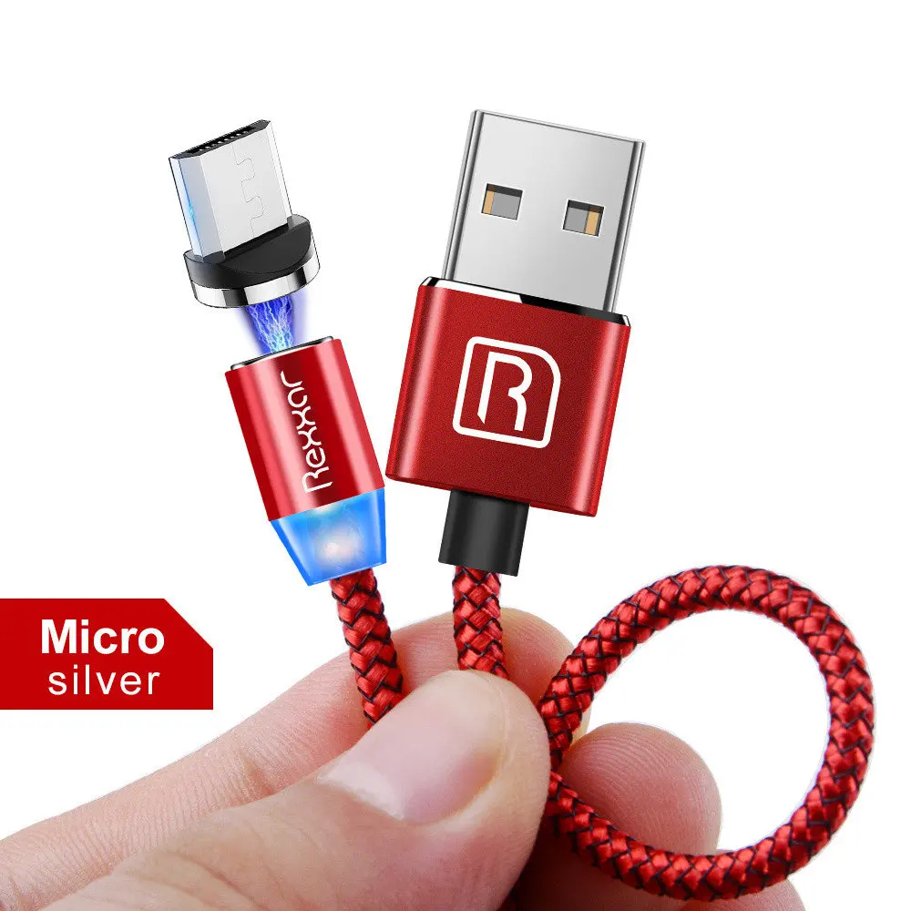 Магнитный кабель Быстрая зарядка usb type C кабель магнитное зарядное устройство Micro USB кабель мобильного телефона Кабели для Samsung iphone USB шнур 1 м