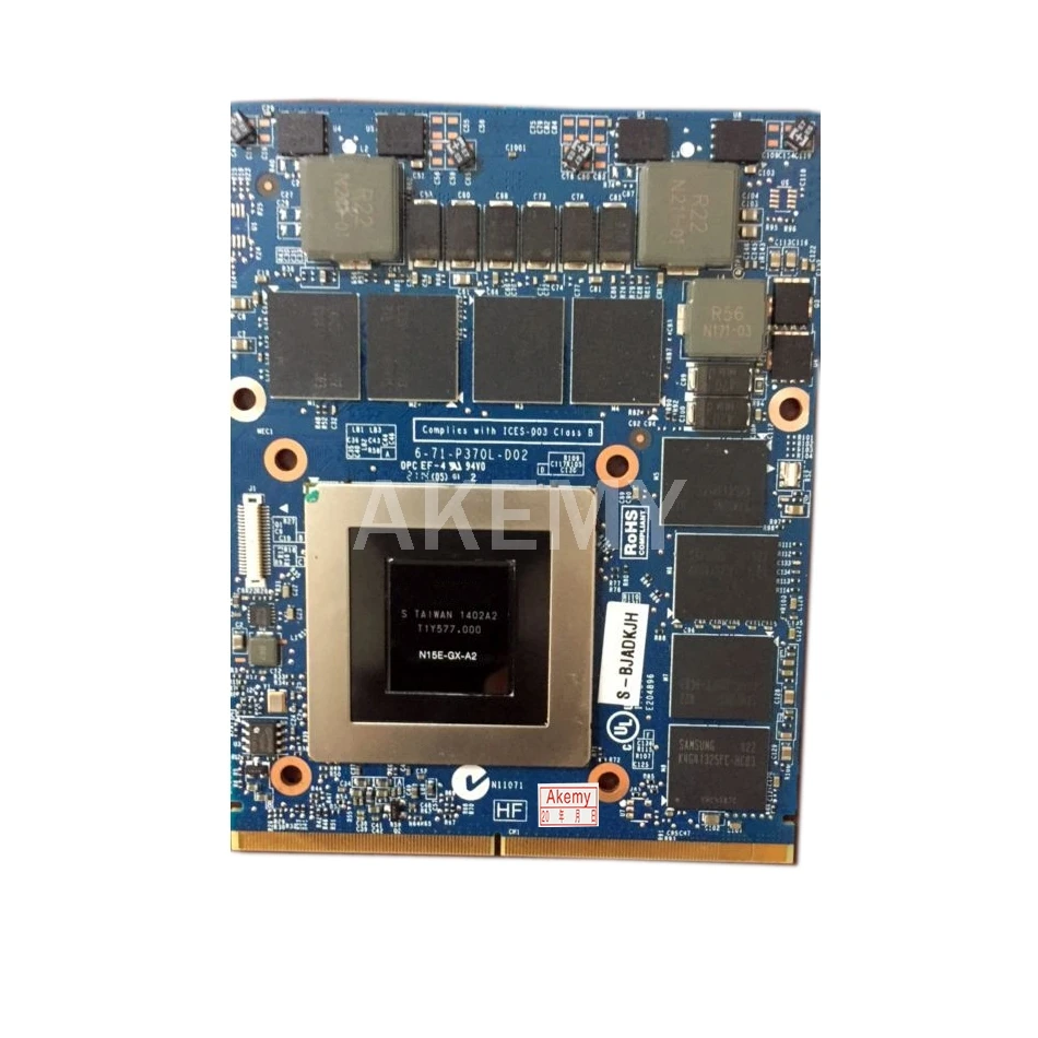 

SAMXINNO Original GTX780M 4GB N14E-GTX-A2 Video Graphic Card For Dell M17X R5 R4 M18X R2 R3 R4 Display Card Clevo Laptop
