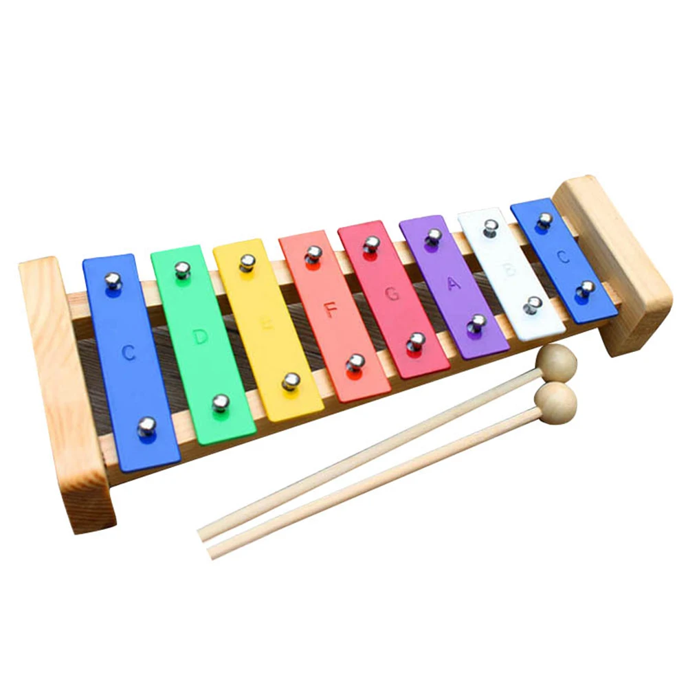 

Children Knock on Piano Keyboard 8-Tone Colorful Kid Music Educational Toy ZJ55