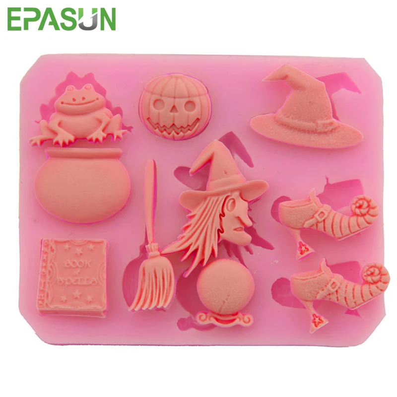 Форма для мыла на День всех святых 3D Силиконовое украшение торта дня тыквы