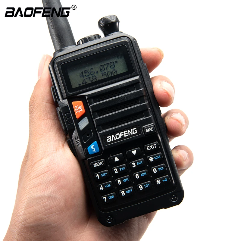 

BaoFeng UV-S9 Pro 5W CB Radio Transceiver Upgrade 5R 220-260Mhz400-520Mhz 10km Long Range Ham Portable Rad Hunting or Travel