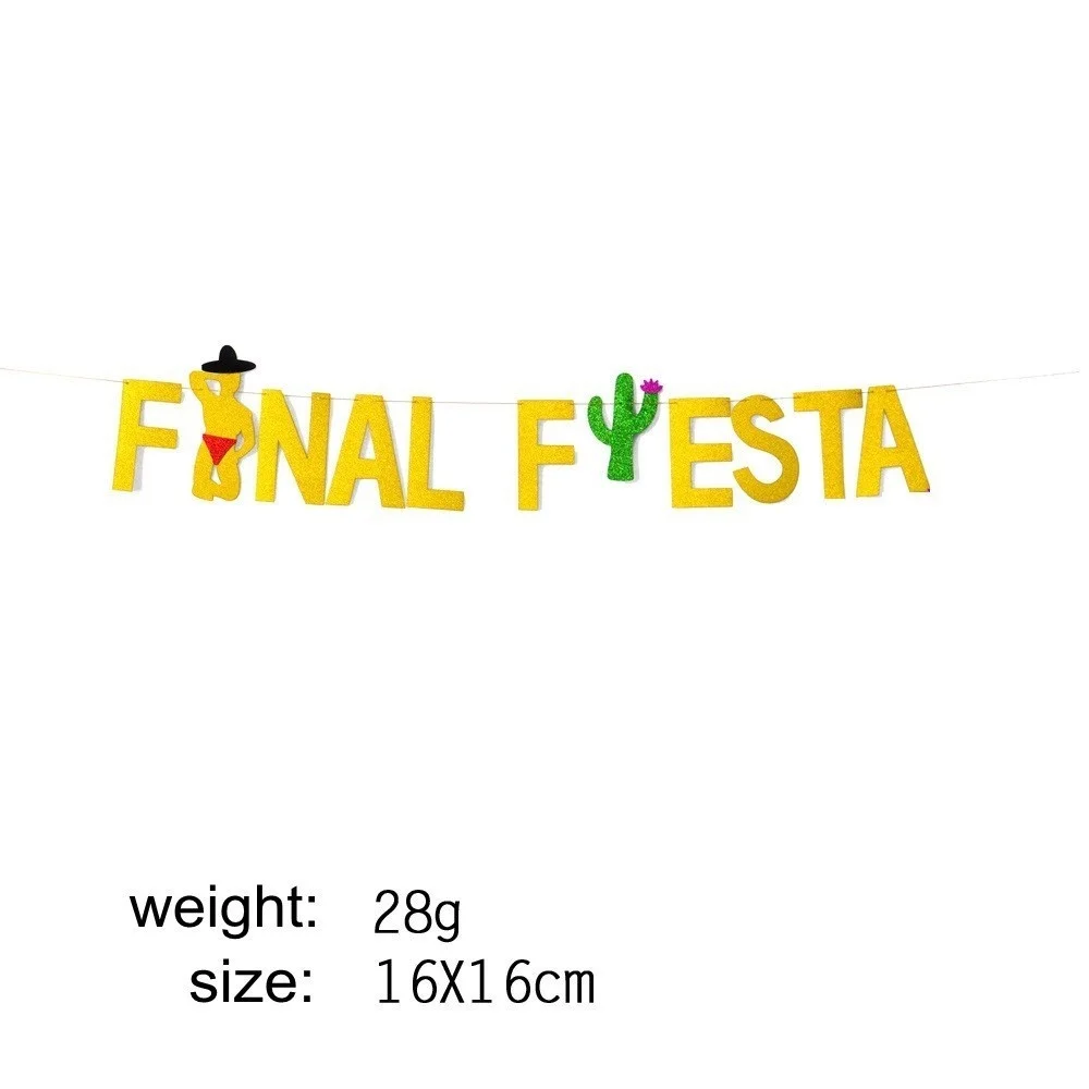1 комплект мексиканские вечерние баннеры серии Кактус финальная фиеста гирлянды