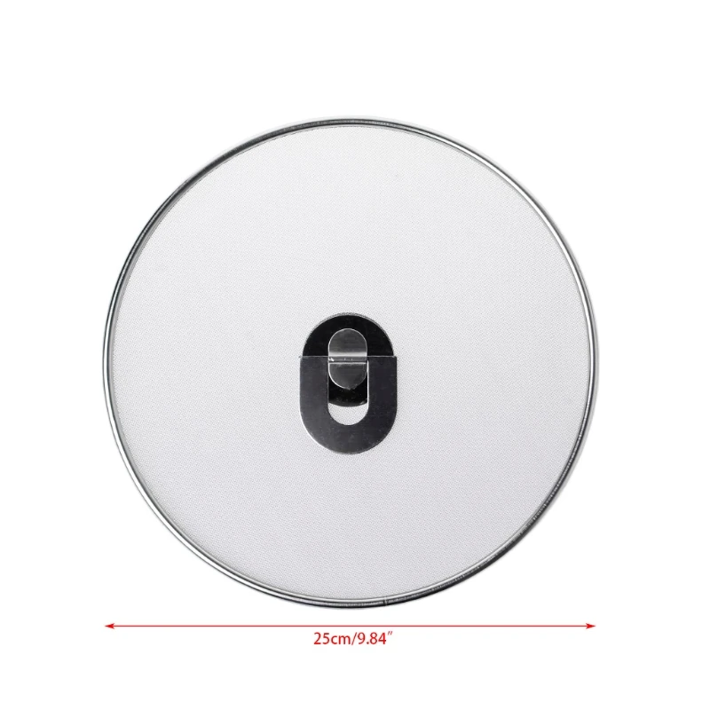 

Stainless Steel Cover Lid Oil Proofing Frying Pan Splatter Screen Spill Proof