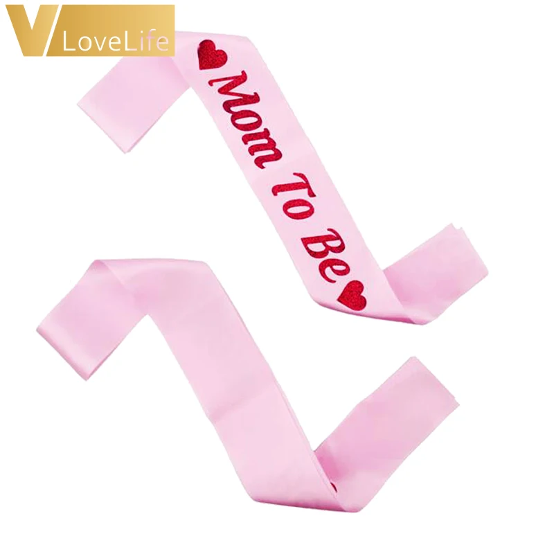 Пояс для душа мамы и ребенка пояс вечеринки сатиновый декоративные изделия 9 5x80