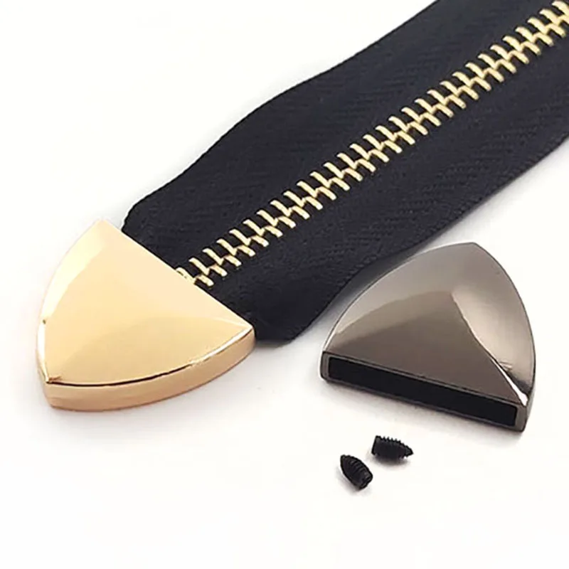 

Meetee 5/10Pcs 25mm Metal Screws Tail Clip Buckle Webbing End Stop Plug Stopper Buckles DIY Cord Lock Zipper Decoration Clasp