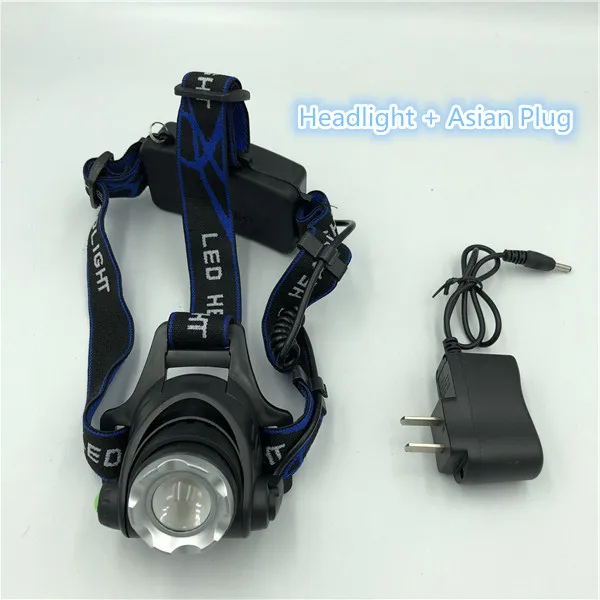 package B Cree XMLl-L2 xm-l T6 светодиодный налобный фонарь масштабируемый налобный фонарь водонепроницаемый головной Фонарь налобный фонарь рыболовный охотничий светильник - Испускаемый цвет: package B