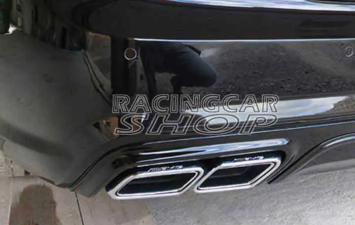 AMG наконечник выхлопных газов для Mercedes Benz C class E S W204 W212 W222 C207 E63 E300 E350 E500 R231 SL63 S63 C63