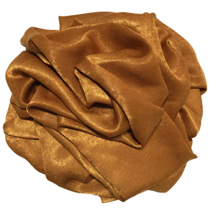 Глянцевая креп шифоновая ткань персиковая кожа флуоресцентный шелк атлас