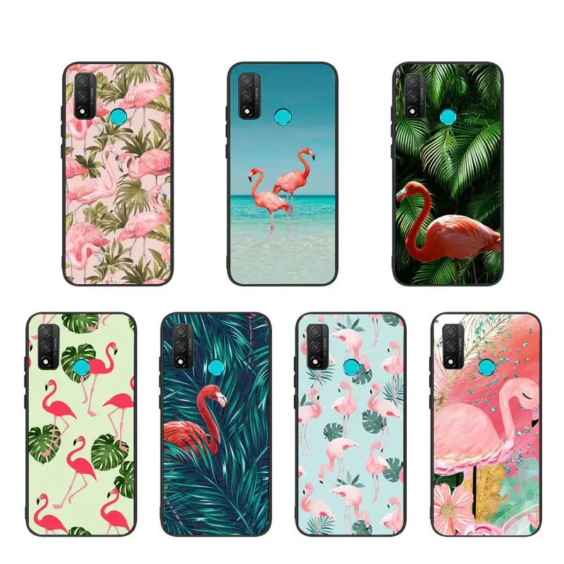 

Tropical Animal Flamingo Phone Case For Huawei Honor 8X 9 10i V9 V10 V20 V30 Pro Lite PLAY Cover Coque
