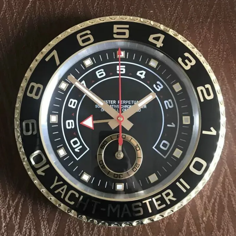 Металлические настенные часы из нержавеющей стали современный дизайн бесшумные