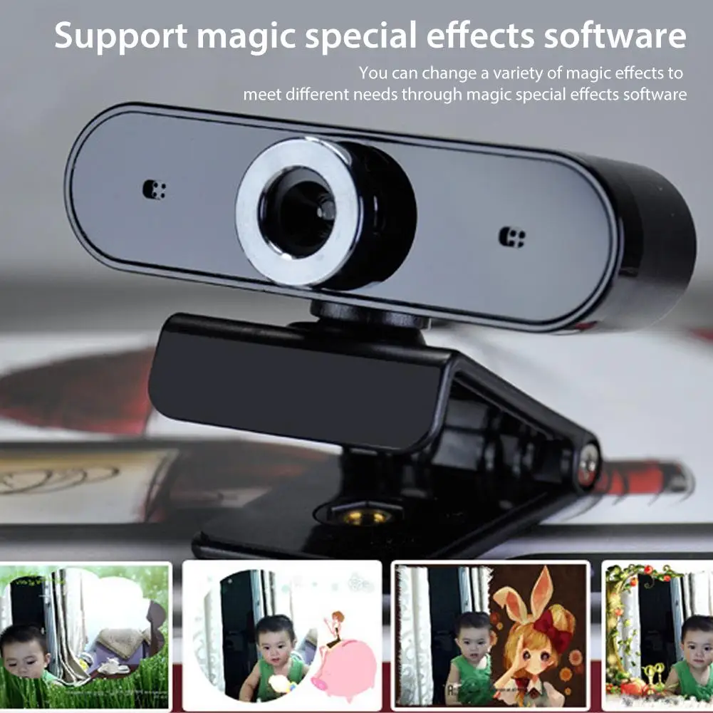 Веб-камера мини HD веб-камера USB Встроенная Звукопоглощающая с шумоподавлением