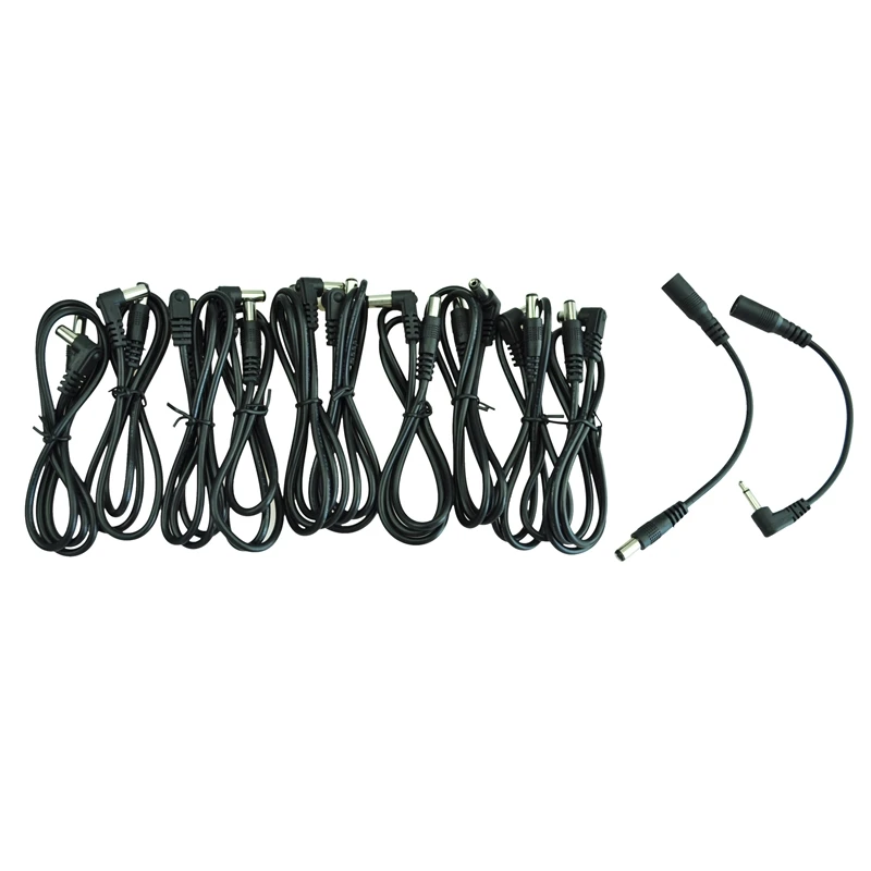 CP - 05 настенное выходное питание для педалей эффектов 10 каналов DC 9V 12V и 18V (черный) |