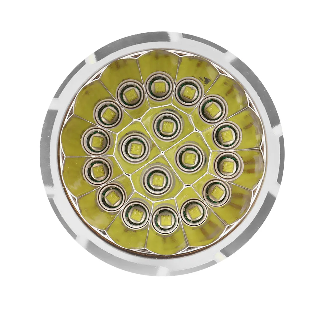 Новый Xml T6 X 18 Led охотничий фонарь 4x18650 на батарейках яркий Аксессуары для