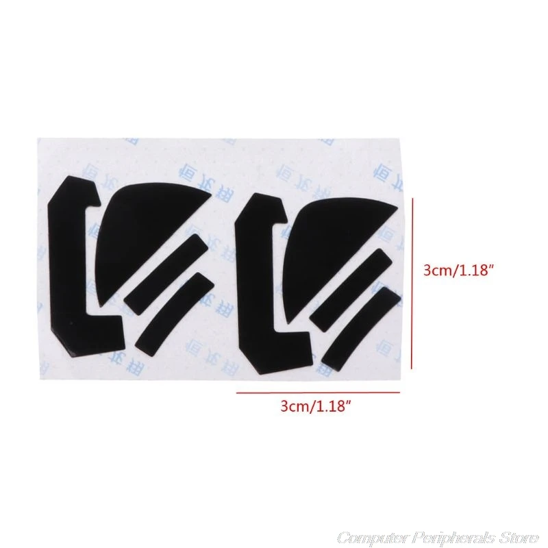 2 комплекта 0 6 мм наклейки для мыши и Коньков коврик игровой Corsair Vengeance M95 M90 A22 21