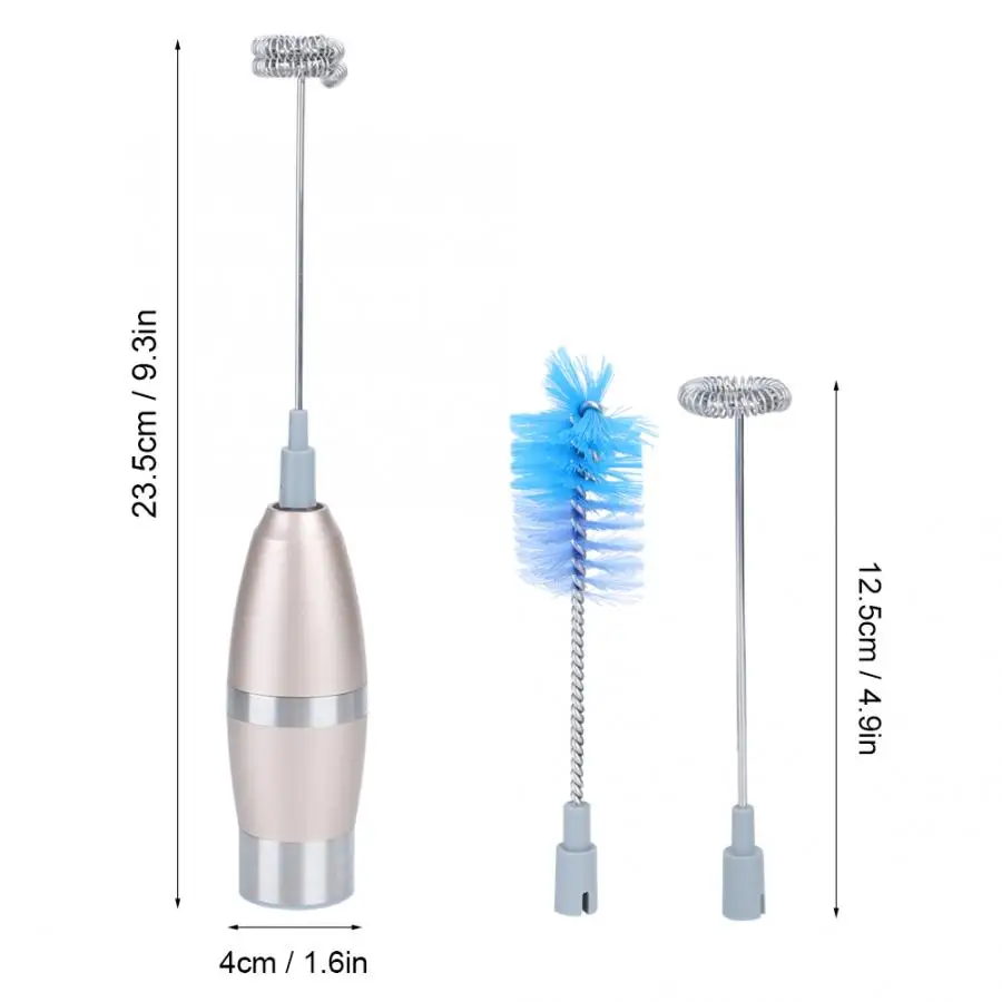 

Electric Milk Frother Hot Chocolate Cappuccino Mixer Handheld Egg Beater Whisk Latte Shaker Coffee Milk Foamer Stirrer Blender