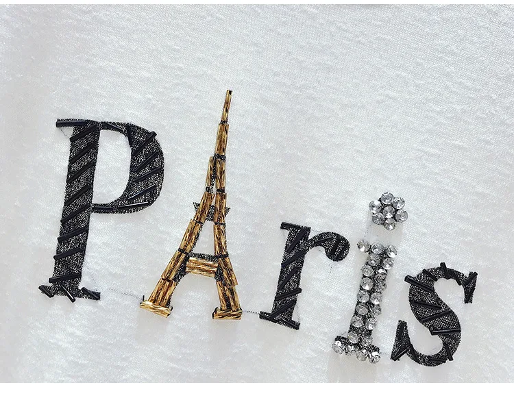 

100% Cotton Sequined Women T Shirt Lether Short Sleeve Tshirt Harajuku Summer T-shirt Top Tee Female L0358