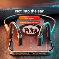 ploota headphones bluetooth wireless waterproof comfortable wear open ear hook light weight not in ear sports earphones