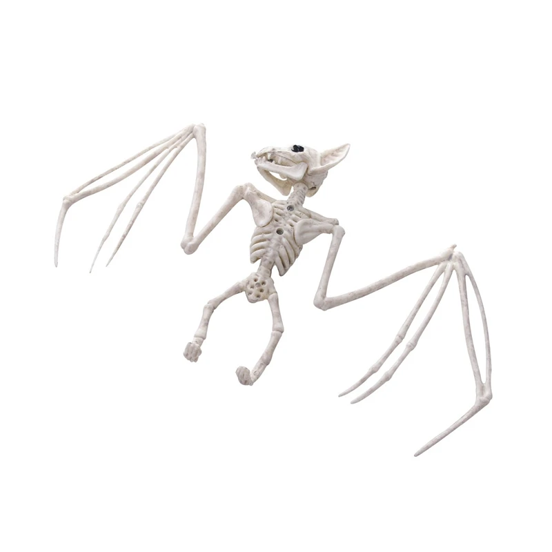 Хэллоуин ужасы летучие мыши скелет телефон реалистичный фестиваль декор для