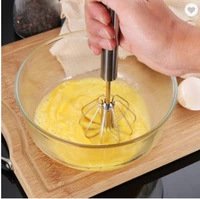 meijuner stainless steel manual eggbeater household detachable easy to clean semi automatic rotary eggbeater egg cream mixer