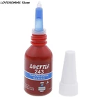 1 шт. Новинка 10 мл Винт клей резьба блокирующий агент анаэробный клей 243 клей маслостойкость быстрая отверждения горячая распродажа