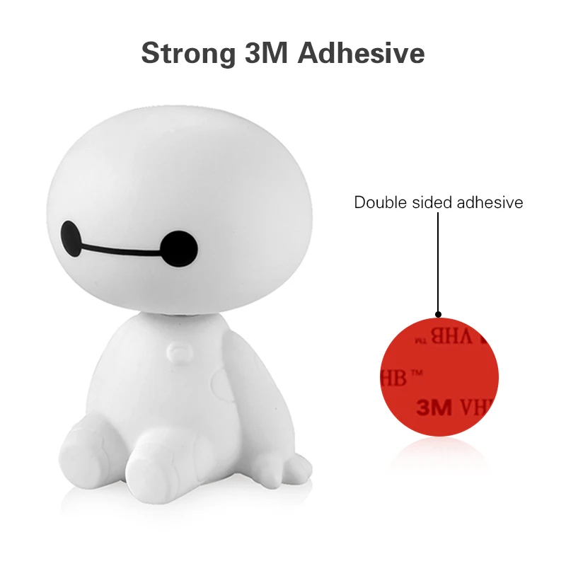 Робот Baymax качающаяся фигурка из мультфильма пластик украшения для салона