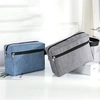 fashion cosmetic bags double layer travel cosmetic bag waterproof toiletry wash kit storage hand bag pouch for women men male