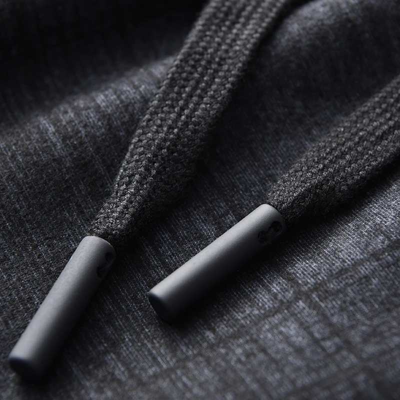 

high-end trousers, Men's knitted, with elastic belt, autumn wear, large men's trousers