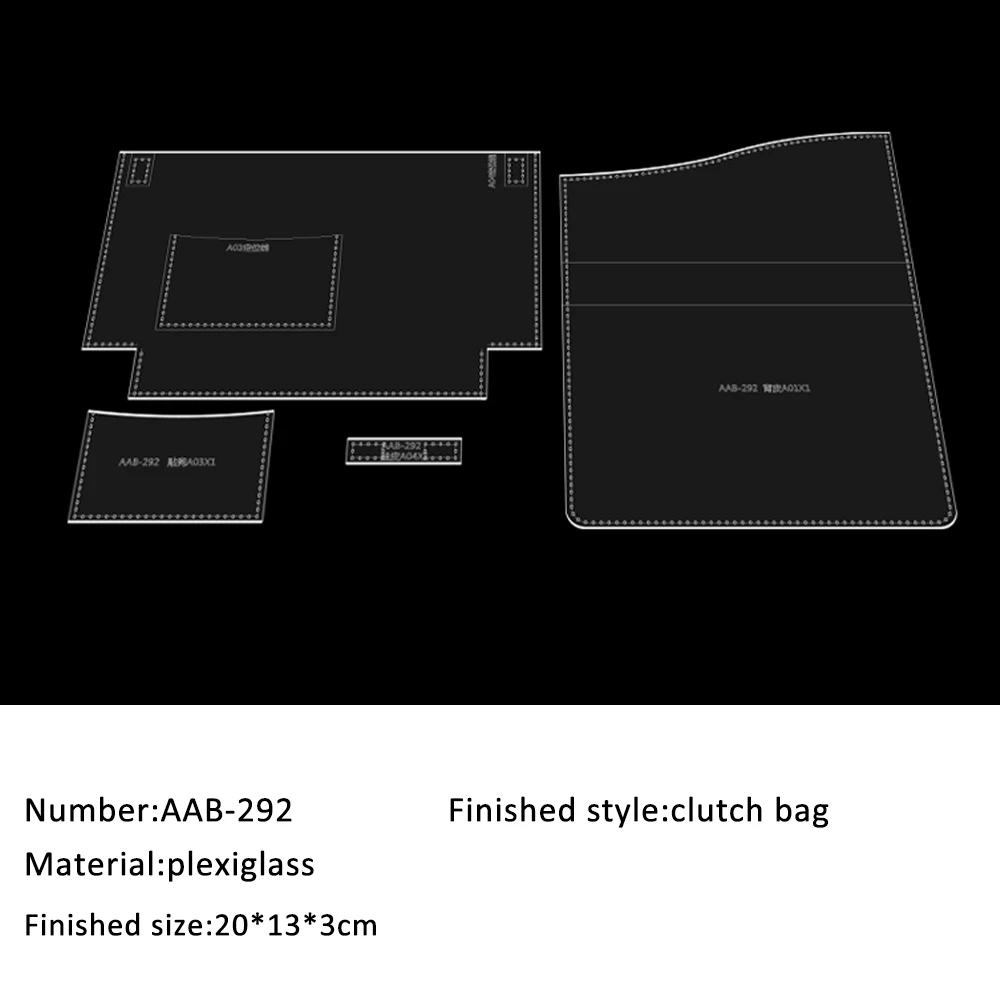 Длинный бумажник клатч сумка для рисования бумажная сетка узор сделай сам кожа