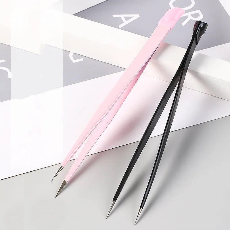 1 шт. Нержавеющая сталь силиконовые тиснением палка нажатия наконечник Прямой