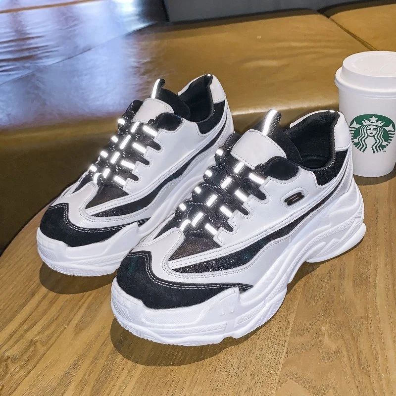 

2021 European and American Spring New Running Shoes Women's Casual Shoes Street Shooting Net Red Tide Shoes sneakers women