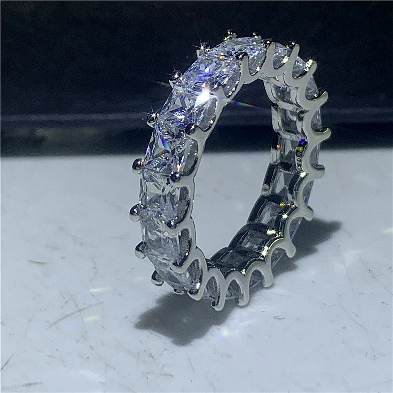 Женское вечерние ЦО из серебра 100% пробы с белыми бриллиантами|Кольца| |