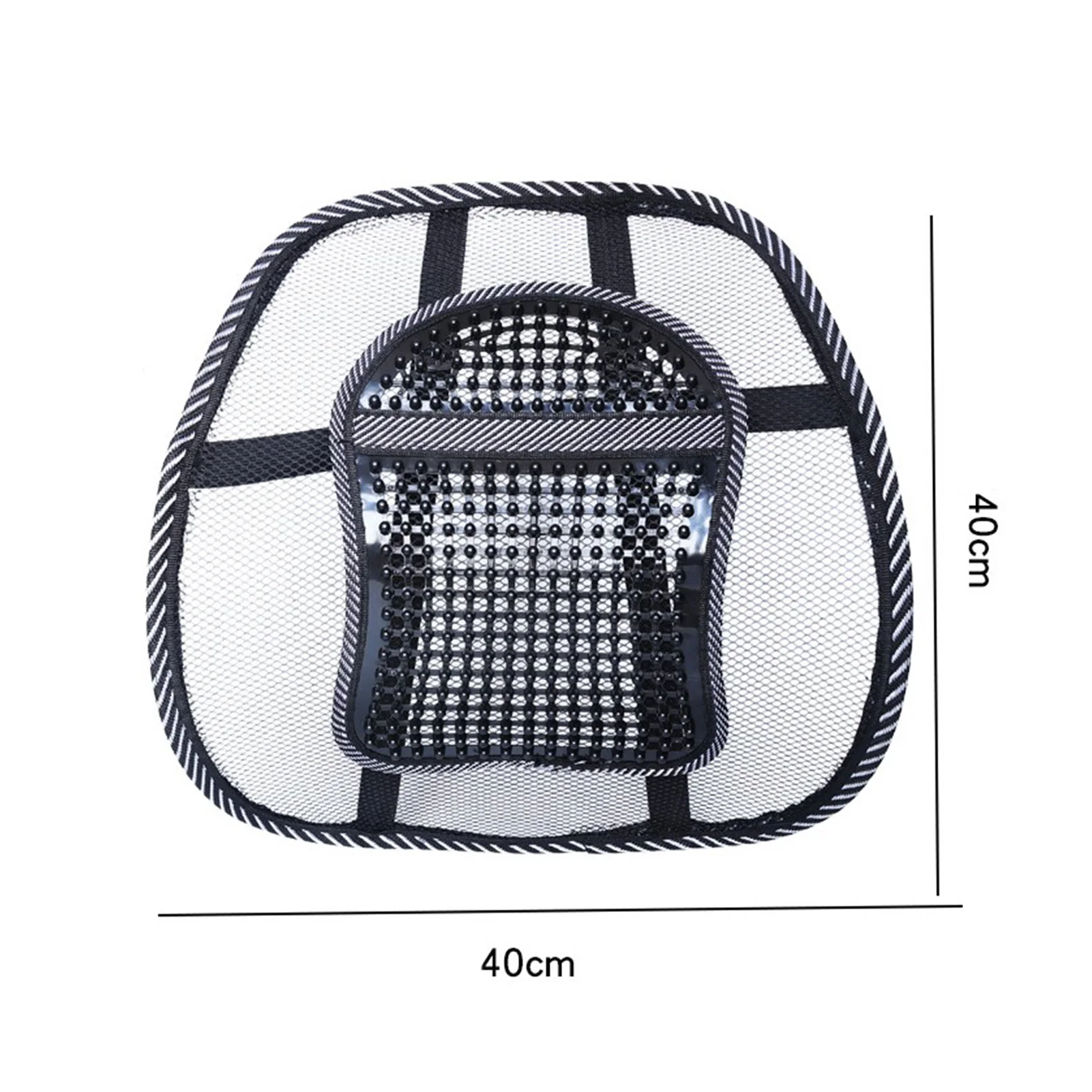 

Ice Silk Breathable Mesh Car Seat Back Cushion Waist Back Support Pad Chair Massage Relief Lumbar Brace Protection Pad