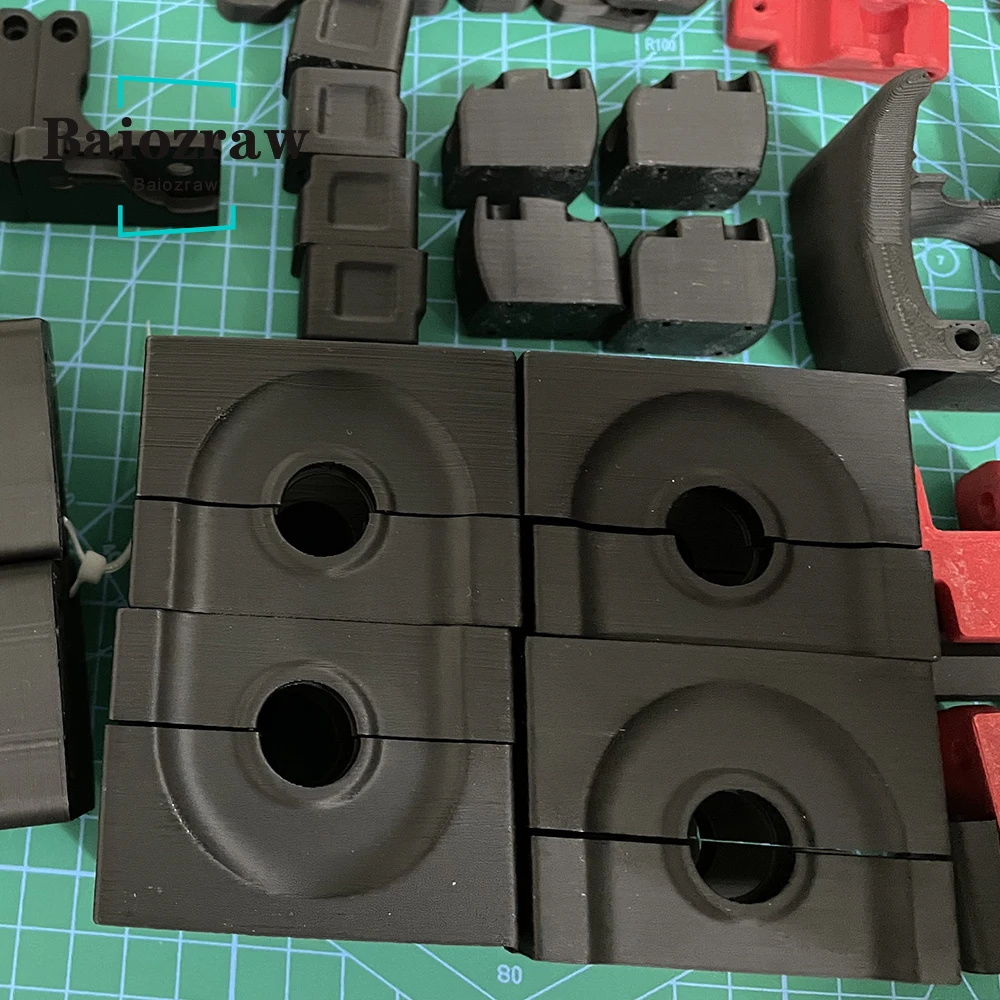 baiozraw 3d printer e sun filament abs print all kits for voron 2 4 3d printer diy frame plastic parts free global shipping