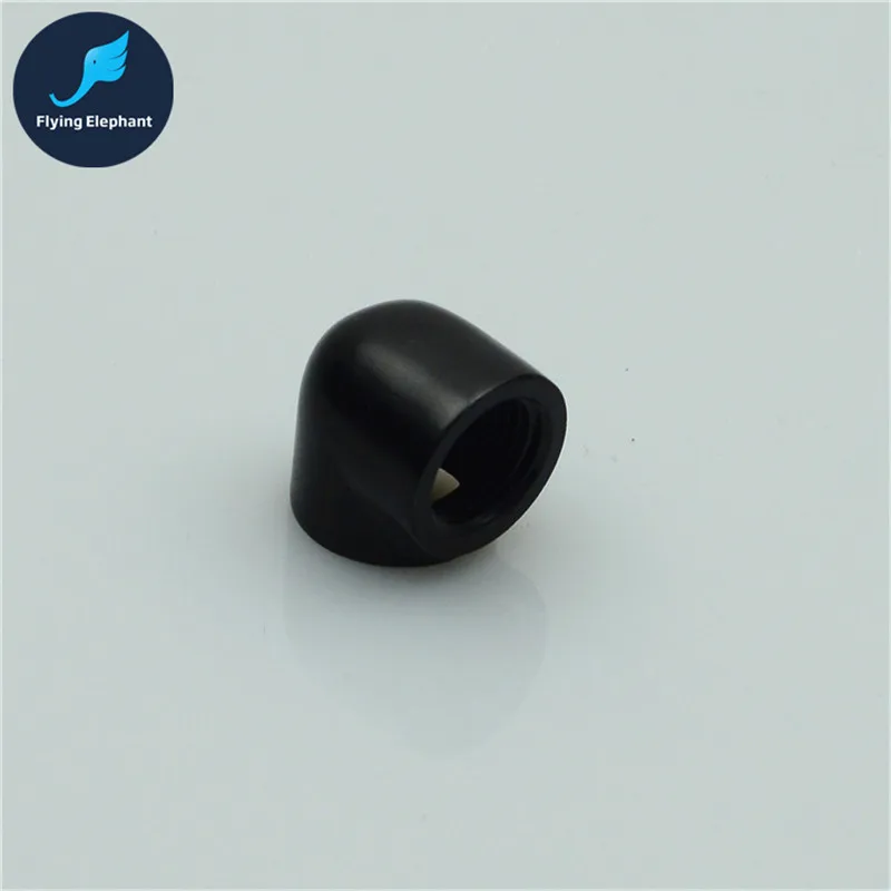 Колено адаптер фитинг Женский G1/4 ''X2 для компьютера водяного охлаждения DIY 1