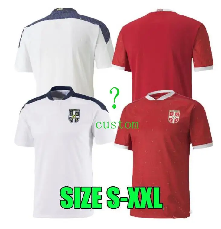 2020 2021 Сербия трикотажные изделия KOLAROV Сергей MATIC 20 21 Митрович Home Red away TADIC KOSTIC IVANOVIC