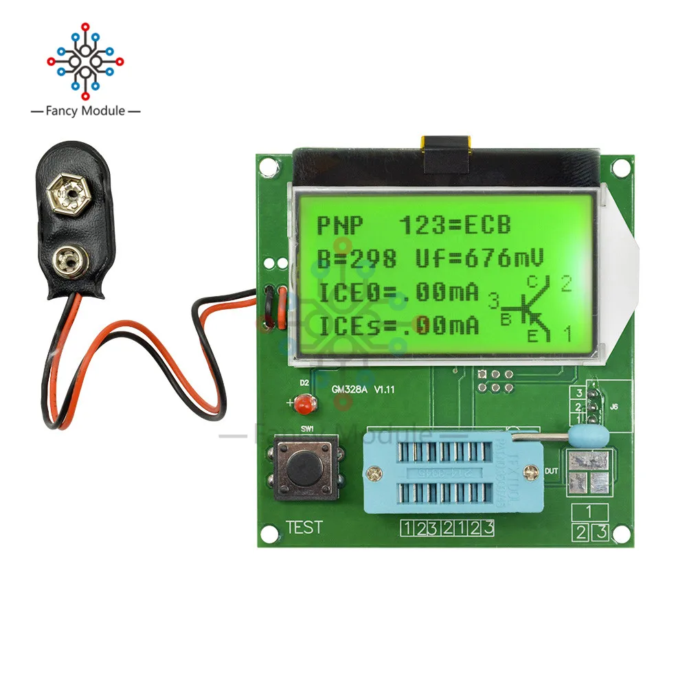 Компонент GM328A Транзистор тестер графической волны сигнала LCR \ RLC \ PWM \ ESR высокое качество