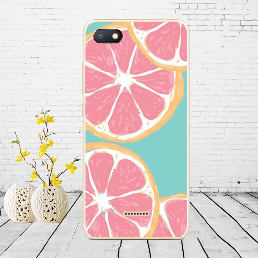 B4 Силиконовый чехол для xiaomi redmi 6a защитный чехол Мягкий ТПУ чехол для телефона Чехлы для xiaomi redmi 6A чехол бампер 6a Coque - Цвет: B4