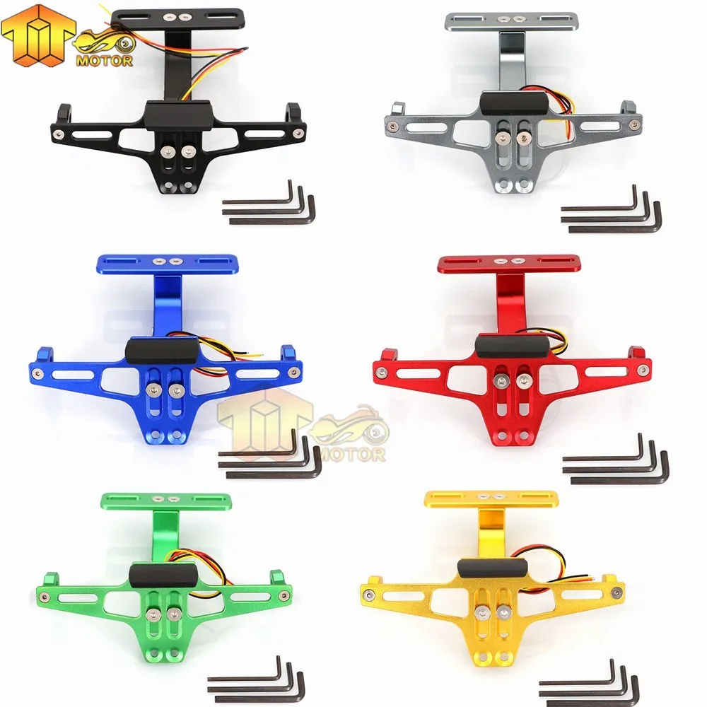 CK CATTLE KING Регулируемая рамка для номерного знака мотоцикла держатель кронштейна