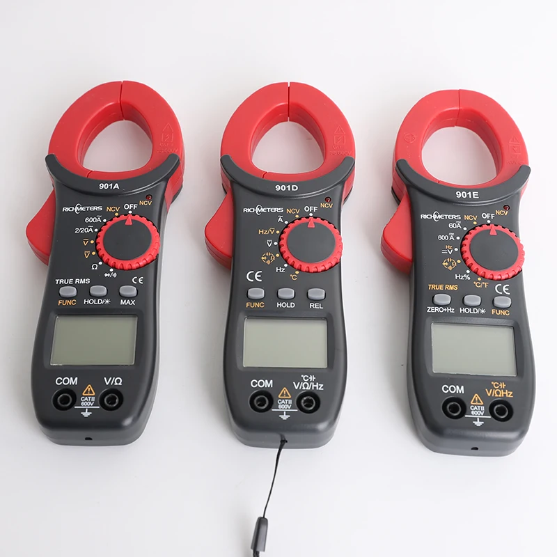 Цифровые токоизмерительные клещи RM901A/D/E Бесконтактный мини-мультиметр с