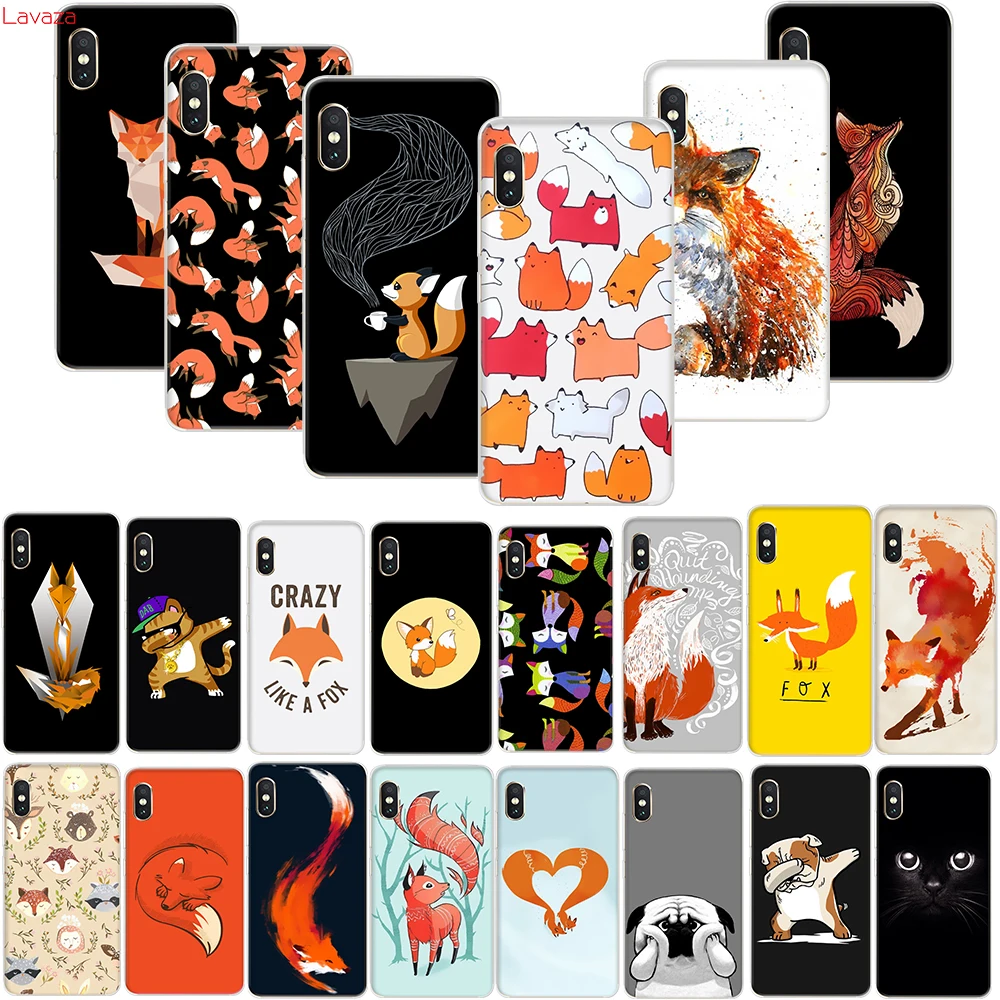 H16 puzzle foxes fox жесткий чехол для телефона Xiaomi mi 9T A3 Pro Red 7A K20 Note 8 Чехол|Чехлы-накладки|
