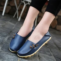 womens comfy loafers 2021 all season ladies soft non slip slip on casual shoes home office dress female large sized flats