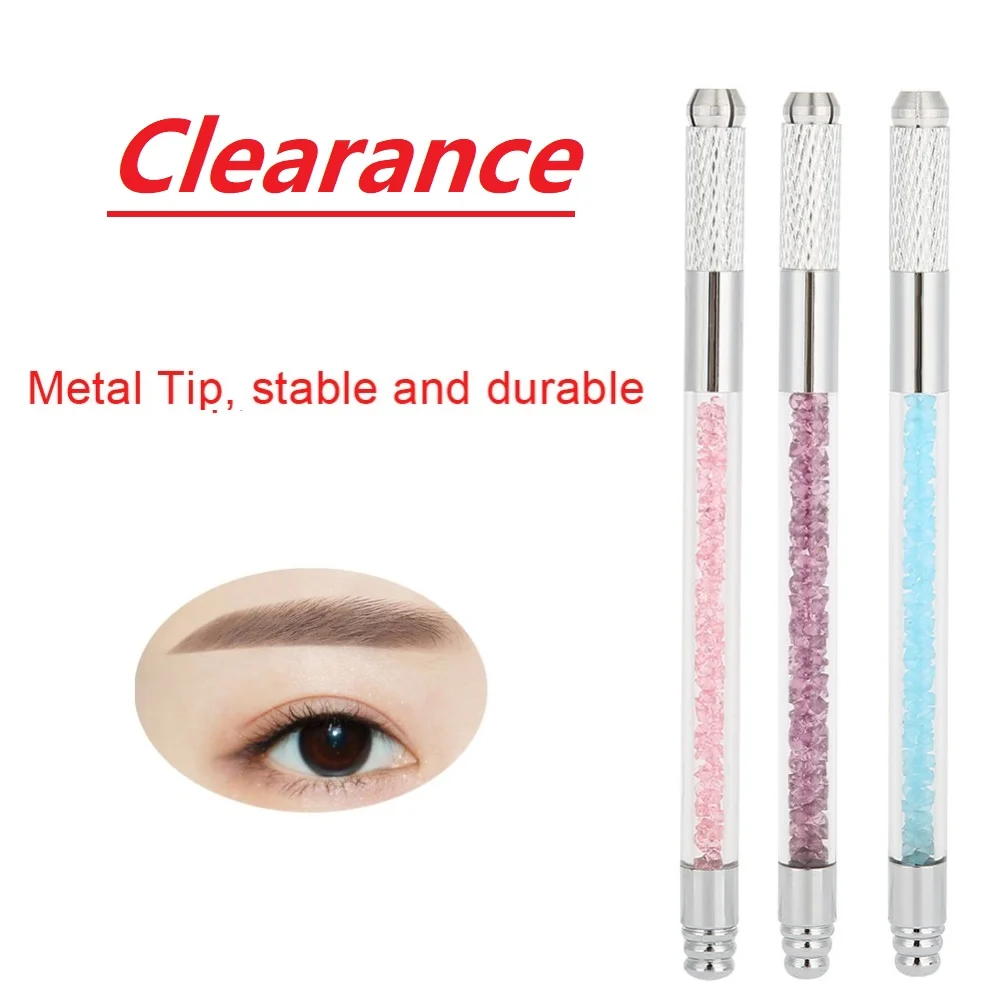 

Clearance Manual Microblading Tattoo Pen Eyebrow Eyeliner Lip Semi Permanent Makeup with Cartridge Needle Tattoo Machine DIY