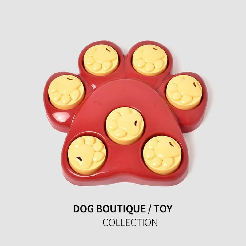 

Dog Interactive Games Puzzle Toys Dog Food Puppy Fun IQ Educational Treat Box Slow Feed Bowl Nontoxic Food Plate Dish MJ72804