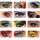 2 шт.пара рождественские костюмы, ежегодные фотообои, красивые ученики, Мультяшные глаза