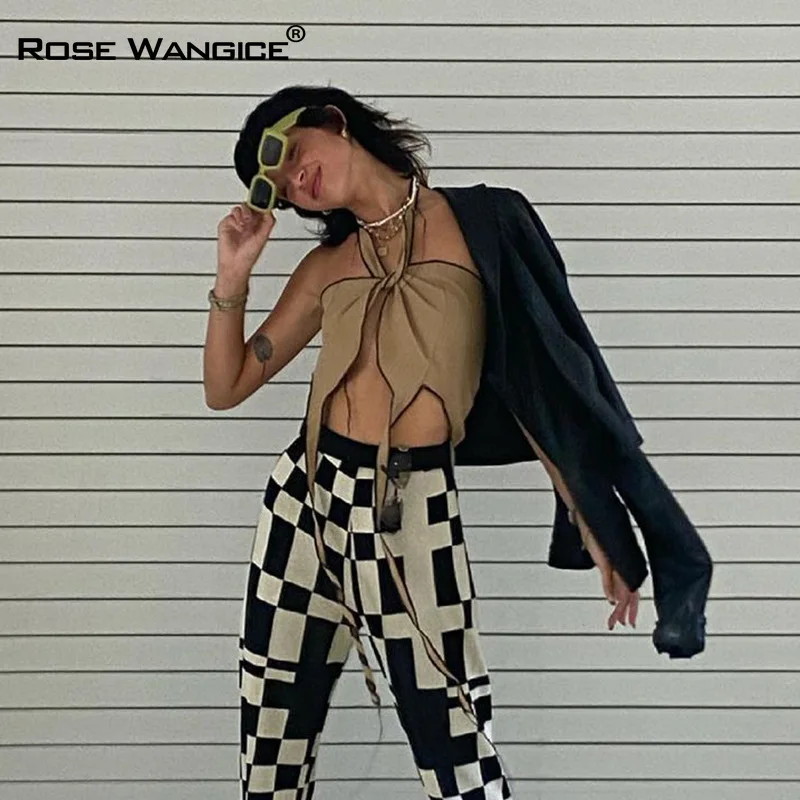 

Casual Temperament Commuting Slim Shape Halter with Solid Color One Word Shoulder Crop 2021 Women Clothing Summer Beach T-shirt